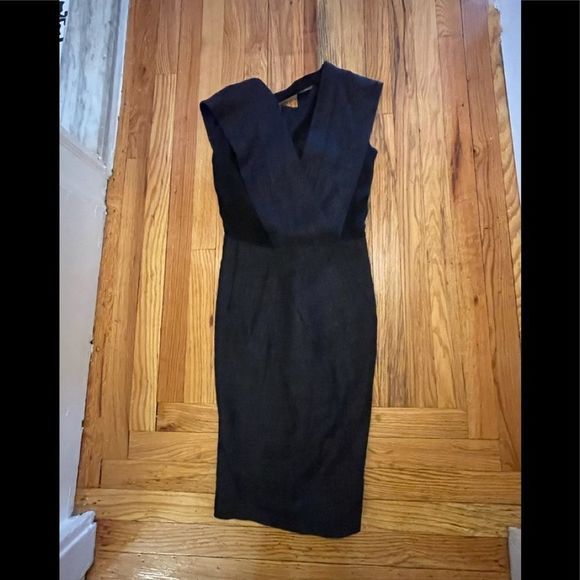 Zero + Maria Cornejo Virgin Wool Blend Dress size 2 - Picture 3 of 10